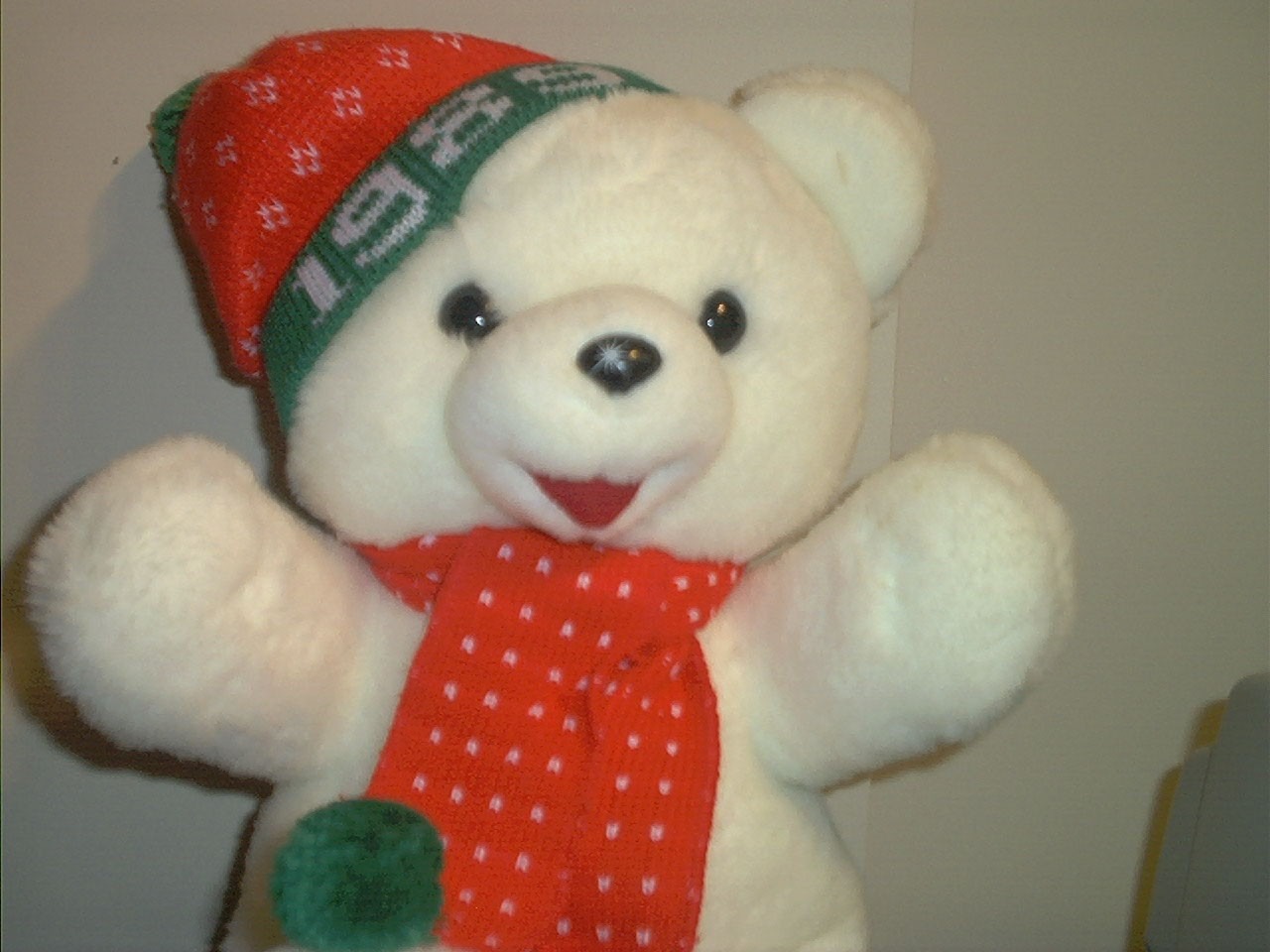 1993 snowflake teddy bear